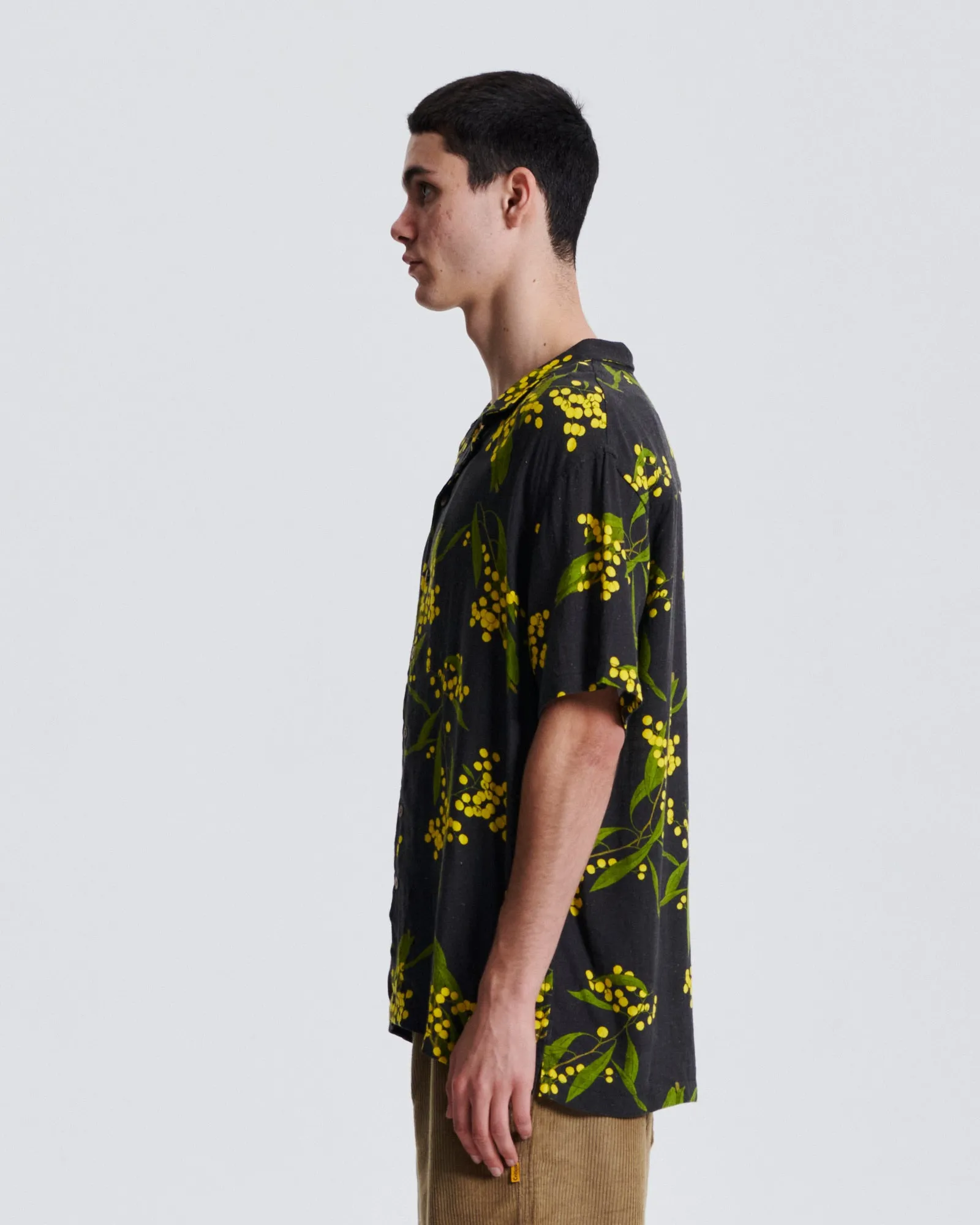 Acarcia  S/S Shirt - Vintage Black