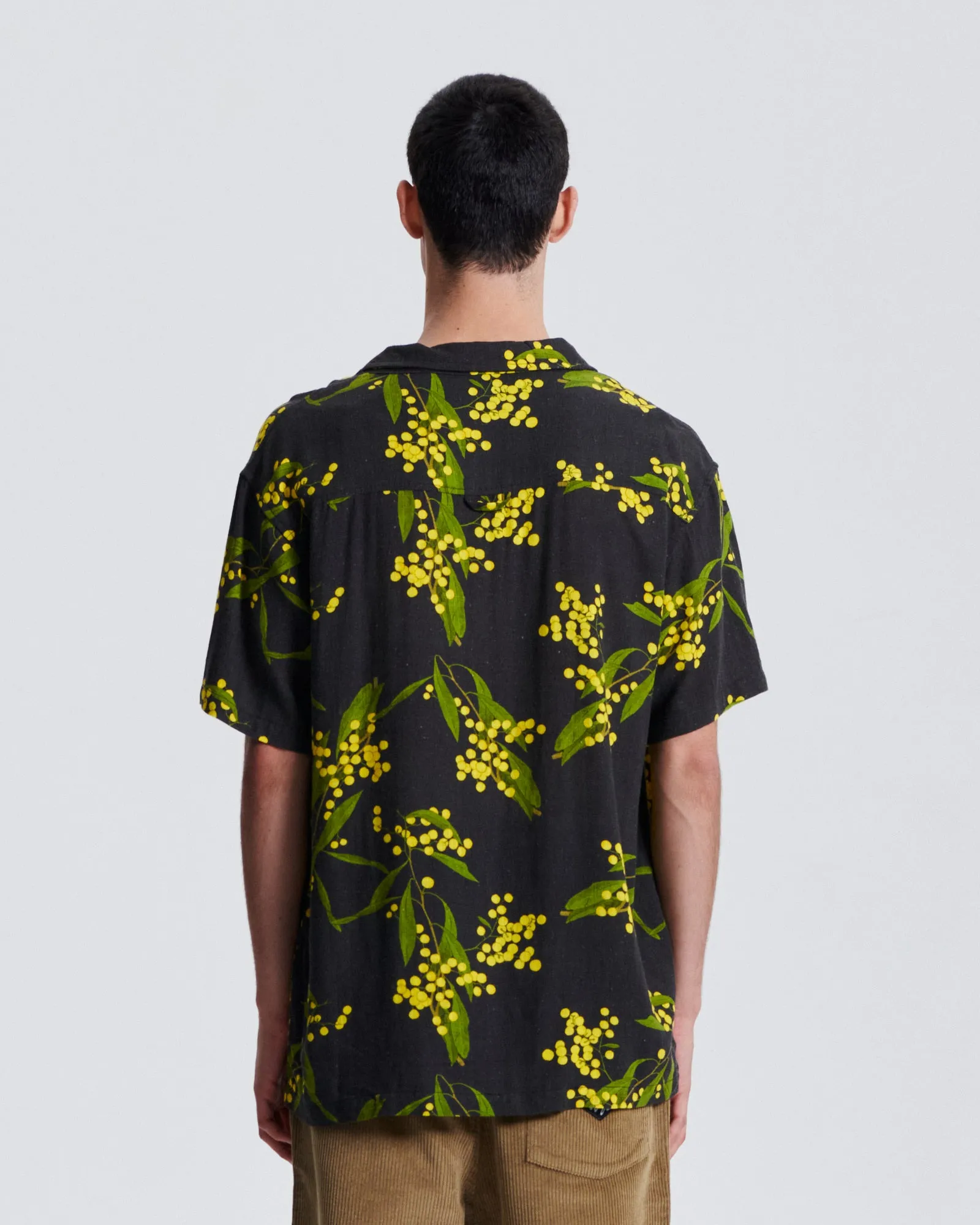 Acarcia  S/S Shirt - Vintage Black