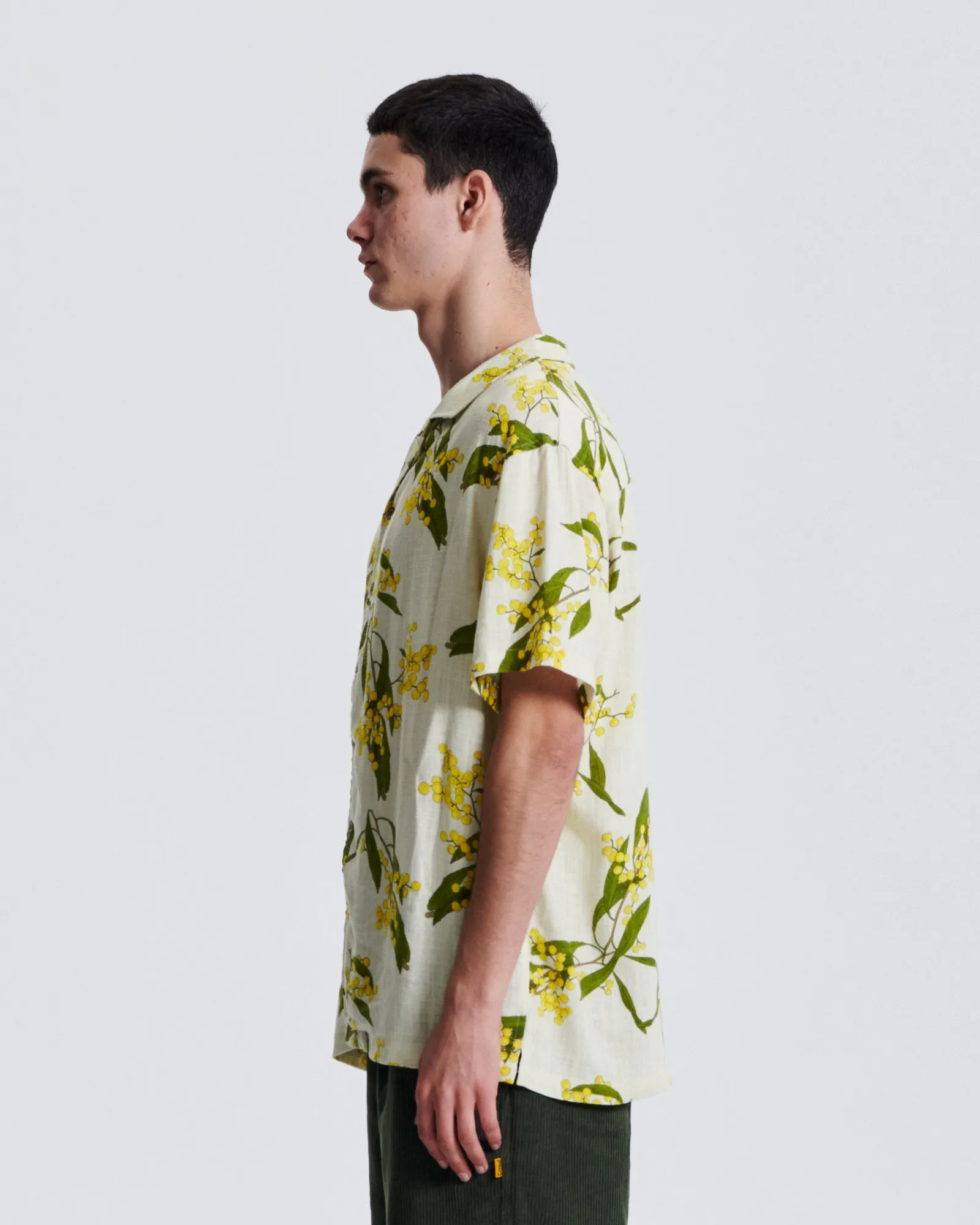 Acarcia  S/S Shirt - Vintage White