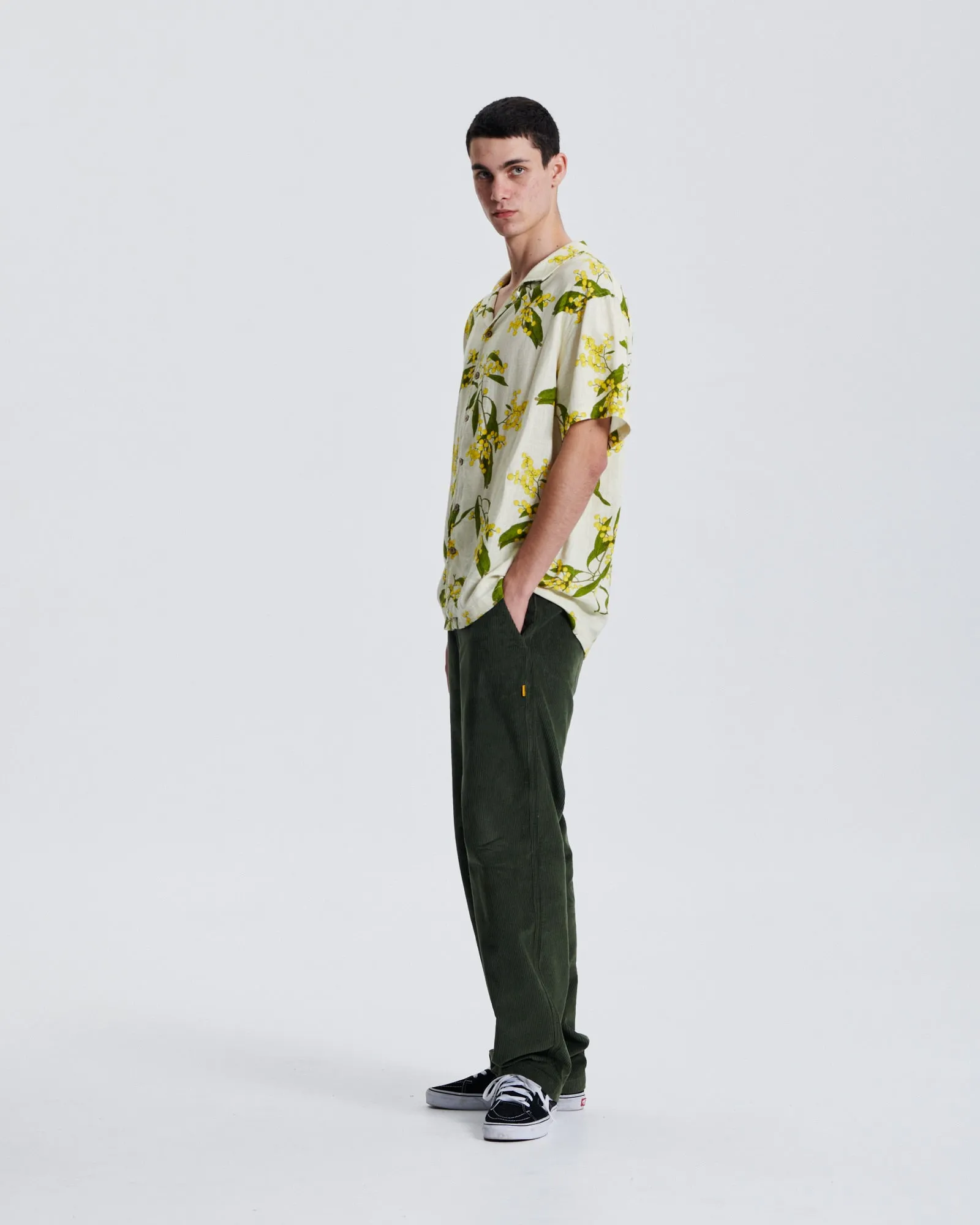 Acarcia  S/S Shirt - Vintage White