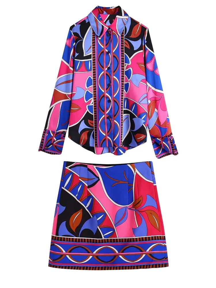 Cassandra Printed Coord Set