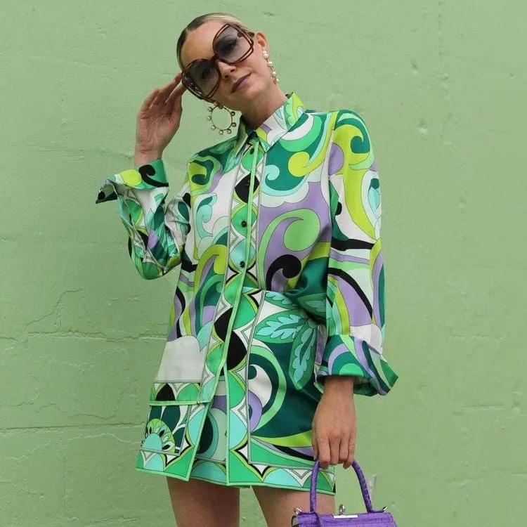 Catiana Printed Coord Set