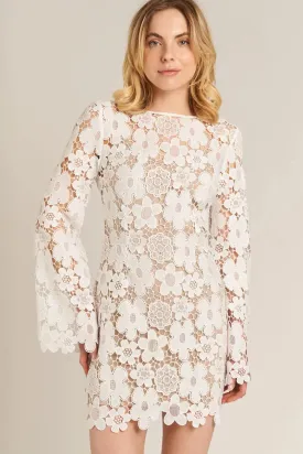En Creme My Floral Era Dress – Feminine, Elegant & Timeless