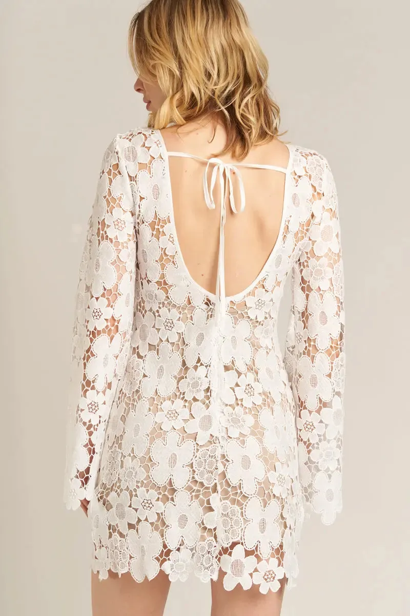 En Creme My Floral Era Dress – Feminine, Elegant & Timeless