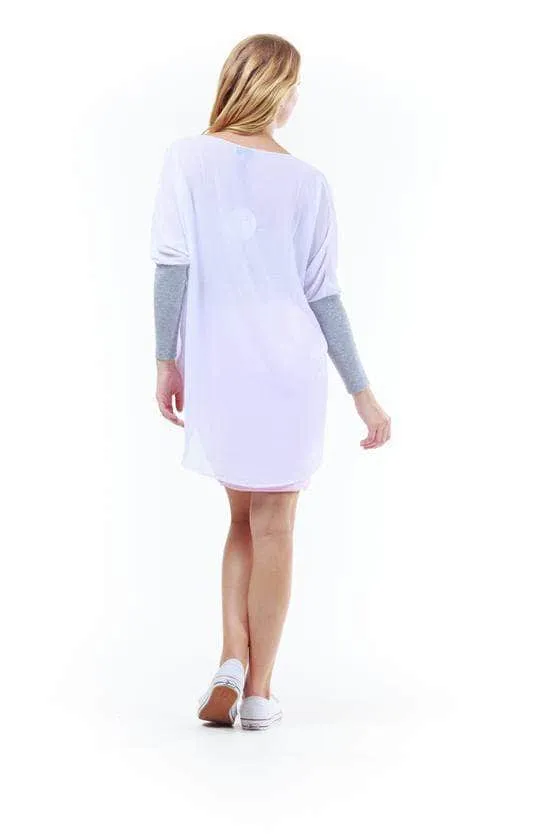 Faith Cross Over Top White