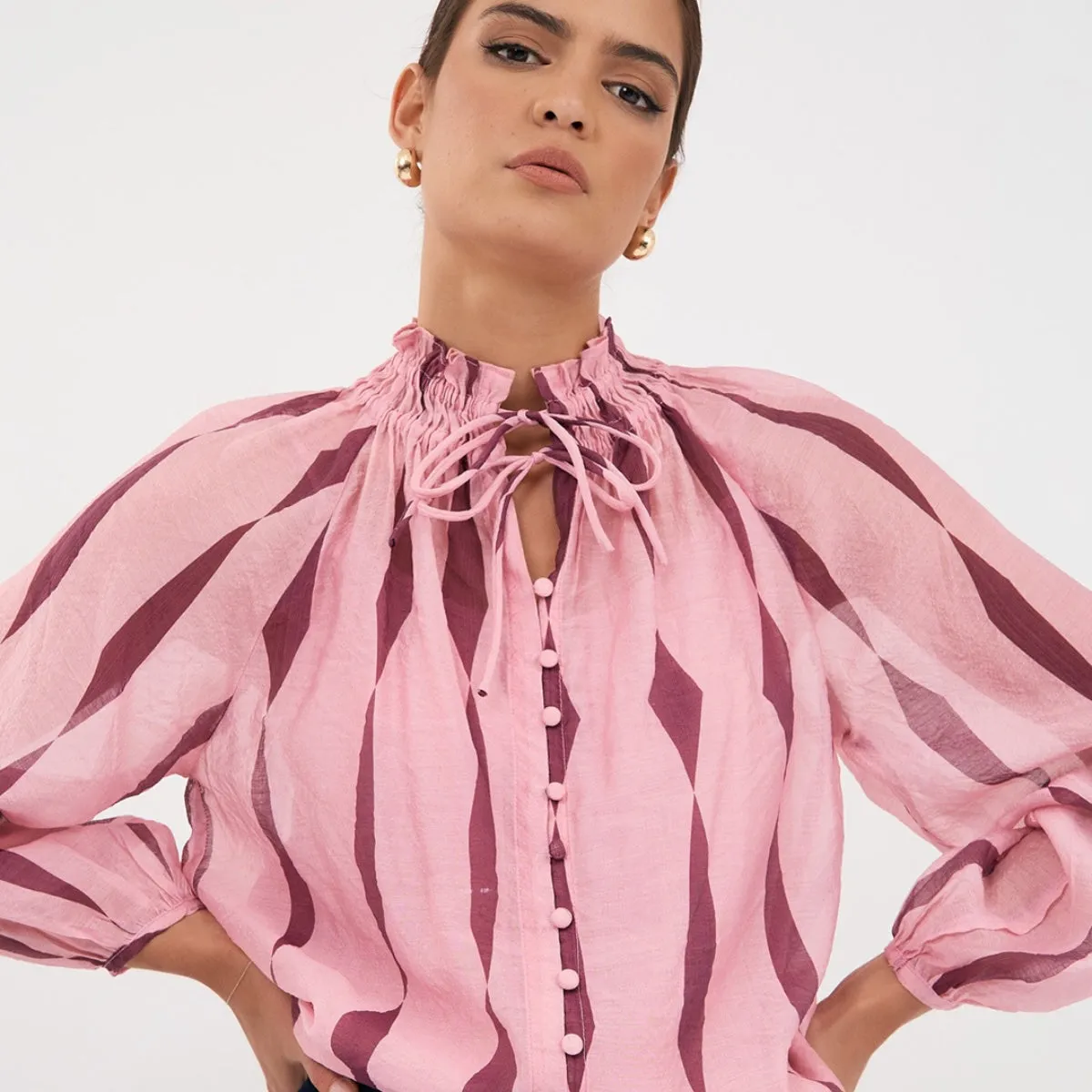 Opal San Lorenzo Top (Pink)