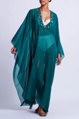 PORTOFINO HAND-BEADED CAFTAN