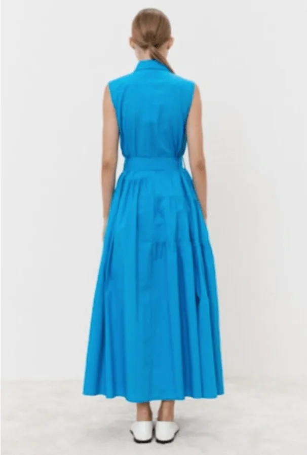 Sleeveless Belted Dress